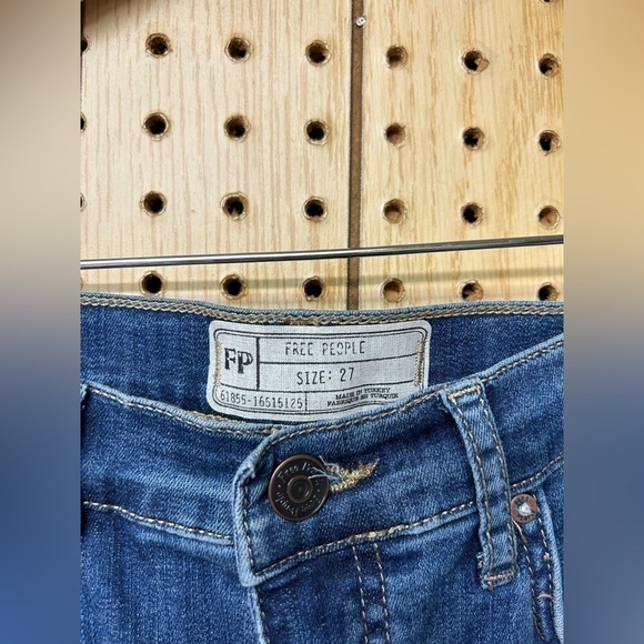 Free People Embroidered Skinny Jeans - Picture 6 of 6